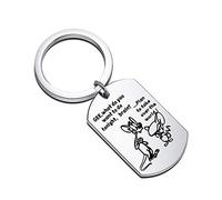 KEYCHIN BFF Inspired Gift Brain Gift Pinky Jewellery Take Over The World Keychain Cartoon Lover Gift