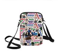 KEYCHIN Breakfast Brian & Claire Crossbody Bag Andrew & Allison & John Fans Gift Brain & Athlete Shoulder Bag Breakfast Movie, Breakfast Cb