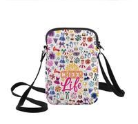 KEYCHIN CheerLeading Crossbody Bag Cheer Team Gifts Cheer Life Cheerleader Shoulder Bag Cheer Collection Merchandise, Cheer Cb
