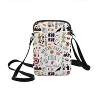 KEYCHIN Damon Brothers Crossbody Bag Damon And Elena Fans Gifts Mystic Falls Social Club Shoulder Bag Stefan Fans Gifts, Mystic Falls-cb