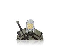 KEYCHIN Geralt Brooch Pin Witcher Game Fans Gifts Witcher Wild Hunt Jewelry Witcher Geralt Merchandise, L, Copper, copper