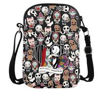 KEYCHIN Jack Skellington Crossbody Bag Sally Fans Gifts Nightmare Oogie Shoulder Bag Zero Dog Fans Gifts, Jack Cb