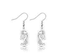 KEYCHIN Joy & Sadness & Fear Characters Earrings Anger & Disgust Fans Gifts Anxiety Merch, L, Metal, No Gemstone