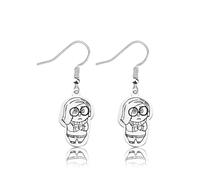 KEYCHIN Joy & Sadness & Fear Characters Earrings Anger & Disgust Fans Gifts Anxiety Merch, L, Metal, No Gemstone