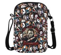 KEYCHIN Michael Killer Crossbody Bag Michael Fans Gift You Can't Kill The Boogey Man Myers Shoulder Bag Michael Movie Merch, Michael Cb