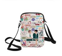 KEYCHIN Nick & Charlie Leaves Crossbody Bag Hi Leaves Gifts Heart Hi Hi Shoulder Bag Nick & Charlie Merchandise, Hi Hi Cb