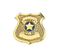 KEYCHIN Officer Judy Badge Brooch Bunny Judy Badge Gifts Judy Police Badge Brooch For Women Girls(Judy Badge)
