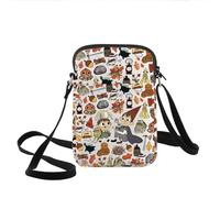 KEYCHIN OTGW Wirt Crossbody Bag Frog & Beatrice Gifts OTGW The Beast & Pumpkin Shoulder Bag Pottsfield Harvest Festival Merch, Otgw Cb