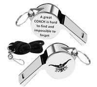 KEYCHIN Swim Coach Whistle with Lanyard A Great Coach is Hard to Find and Impossible to Forget Whistles Swimming Lover Gifts (Swim-S)