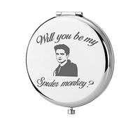 KEYCHIN Twilight Movie Pocket Mirror Twilight Edward and Bella Fans Gifts Will You Be My Spider Monkey Compact Mirror for Women Girls Teenager (Spider Monkey-S)
