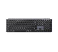 Keychron B6 Pro Wireless Keyboard Ultra Slim Full Size Italian ISO QWERTY Layout, ZMK Configurable, PBT Keys, 3 Modes 2.4 GHz/Bluetooth/Wired, Compatible Win/Mac/Linux, Space Grey