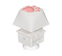 Keychron Big Kitty Paw Key, Single Programmable Macro via Launcher, Oversized 3D Silicone Paw Button, Wired USB-C Giant Enter Button for Windows & macOS, Desk Accessory with Suction Cup Stand