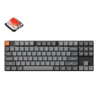 Keychron K1 Max keyboard Universal USB + RF Wireless + Bluetooth QWERTY UK English Black