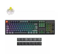 Keychron K10 Version 2 keyboard Universal USB + Bluetooth QWERTY English Black Grey