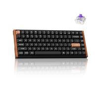 Keychron K2 HE Wireless Custom Mechanical Keyboard - Hall Effect Magnetic Switch, Rapid Trigger, 2.4G/Bluetooth 5.2/USB-C, QMK/VIA, Aluminium & Wood, RGB Backlit(Mac/Windows/Linux), US Layout