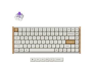 Keychron K2H-Q1-UK keyboard Gaming USB + RF Wireless + Bluetooth QWERTY UK English White