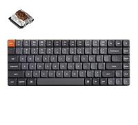 Keychron K3 Max QMK Programmable Custom Wireless Keyboard, US ANSI Layout Ultra-Slim Bluetooth Wired Gaming Keyboard with RGB Backlits, Low-Profile Gateron Brown Switch for Mac Windows Linux