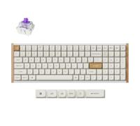 Keychron K4 HE Wireless Magnetic Switch Special Edition White Gateron Double Rail MagneticNebulaSwitch Custom Keyboard [K4H-Q1]