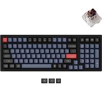 Keychron K4 Pro QMK/Via Wireless Mechanical Keyboard, Hot-Swappable, Custom Programmable Macro Wired Keyboard with Brown Switch, RGB Light, PBT Keycaps for Mac Windows Linux
