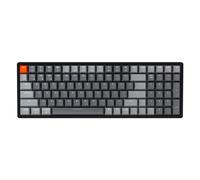 Keychron K4 Wireless Bluetooth/USB Wired Gaming Mechanical Keyboard, Compact 100 Keys 96% Layout RGB LED Backlit Gateron G Pro Brown Switch N-Key Rollover, Aluminum Frame for Mac Windows, Version 2