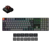 Keychron K5 Version 2 keyboard Universal USB + Bluetooth QZERTY UK English Black