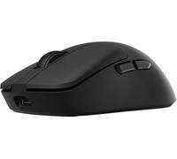 Keychron M2 4000 Hz Wireless Bluetooth 5.1/2.4 GHz/Wired Optical Mouse, Lightweight 53g Programmable PixArt 3395 Sensor with up to 26K DPI/ 650 IPS for Windows Mac Linux - Black