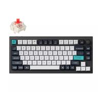 Keychron Q1 Max keyboard Universal USB + RF Wireless + Bluetooth QWERTY UK English Black