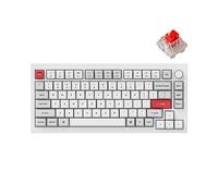 Keychron Q1 Pro Wireless Custom Mechanical Keyboard, QMK/VIA Programmable Full Aluminum 75% Layout Bluetooth/Wired RGB with Hot-swappable Keychron K Pro Red Switch Compatible with Mac Windows Linux
