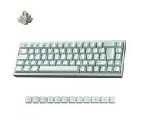 Keychron Q16 HE Wired 8000Hz Hall Effect Magnetic Keyboard, Rapid Trigger Ultra-Fast Lime Switch Keyboard Hot Swappable, 65% UK Layout, RGB for Mac Windows Linux - Light Green Ceramic