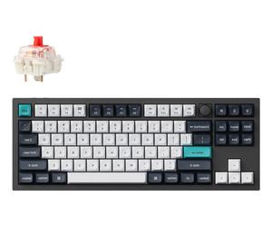 Keychron Q3 Max keyboard Universal USB + RF Wireless + Bluetooth QWERTY UK English Black, White