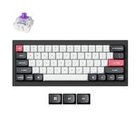 Keychron Q4 HE Custom Mechanical Keyboard US ANSI Layout, QMK Rapid Trigger Wireless Gaming Keyboard with Hot-Swappable Gateron Daul-Rail Magnetic Switch, Aluminum, RGB Backlit for Mac Windows, Black