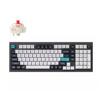 Keychron Q5 Max keyboard Universal USB + RF Wireless + Bluetooth QWERTY UK English Black White