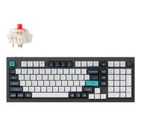 Keychron Q5 Max keyboard Universal USB + RF Wireless + Bluetooth QWERTY UK English Black, White