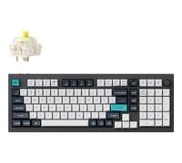 Keychron Q5 Max keyboard Universal USB + RF Wireless + Bluetooth QWERTY UK English Black, White
