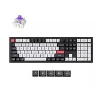 Keychron Q6 HE keyboard Universal USB + RF Wireless + Bluetooth QWERTY UK English Black