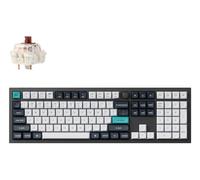 Keychron Q6 Max keyboard Universal USB + RF Wireless + Bluetooth QWERTY UK English Black, White