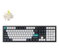 Keychron Q6 Max keyboard Universal USB + RF Wireless + Bluetooth QWERTY UK English Black, White