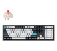 Keychron Q6 Max keyboard Universal USB + RF Wireless + Bluetooth QWERTY UK English Black, White