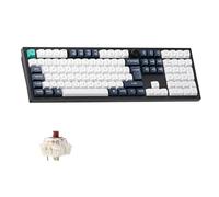 Keychron Q6 Max Wireless Mechanical Keyboard, QMK Bluetooth/2.4 GHz/Wired, Full Size Programmable Knob RGB Backlit Hot-Swappable Gateron Brown Tactile Switch for Mac Windows Linux(UK Layout) - Black