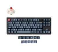 Keychron V3 Max Swappable RGB Backlight Red Switch - Black Keyboard - Knob Version