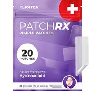 KEYCONCEPTS PatchRx Large Face Pimple Patches (Pack of 20) - Overnight Impurity Treatment - Large Pimple Patches - Hy