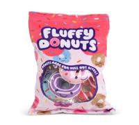 Keycraft Fluffy Doughnuts Squishy Treats| Sensory Plush Toy Pillow| Soft Bag with Plush Snack Pieces| Creative Toy Gifts for Teens Girls Kids