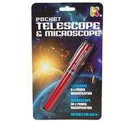 Keycraft POCKET TELESCOPE & MICROSCOPE Mini Spy Gadget Novelty Toy Boys Party Bag Filler