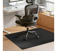 Keydol 50” x 60” Large Office Chair Mat, Carbon Fiber Pattern Chair Mat for Hardwood Floor, Vinyl Floor Protectors for Chairs, Plastic Mat for Under Office Chair, Rolling Chair, Computer Chair