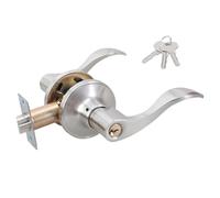 Keyed Entry Door Levers Reversible Handle General Latches Door Handle Simple Installs for Right Or Left Side Doors Reversible