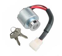 Keyed Ignition Switch with Keys 66101-55200 for Kubota BX22 BX23 BX1800 BX1830 BX2200, Compatible with G Series and Zero-Turn Mowers
