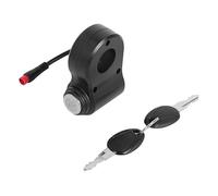 Keyed Suitable for Electric Scooters 2Pin Power Throttle Accelerators Button ABS Metal Construction ABS E Scooter