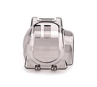KEYESMINER Drone accessories For DJI Mavic Pro Guard Cover Camera Gimbal Lens Protector Holder Cap with Snap Mount for DJI Mavic Spare Parts Drone Accessory replaceable (Color : Camera cap grey)
