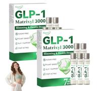 Keyess GLP-1 & Matrixyl 3000 Slimming & Health Drops, Advanced Keyless GLP1 Oral Solution, Multi-Action GLP-1 Oral Liquid, Natural Keyess GLP-1 Drops for All Men and Women (2 Pack)