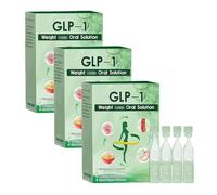 Keyessuk Glp-1 Drops, Keyessuk Glp-1 Oral Solution, Moringa Drops, Natural Ingre for Women & Men (3Box)